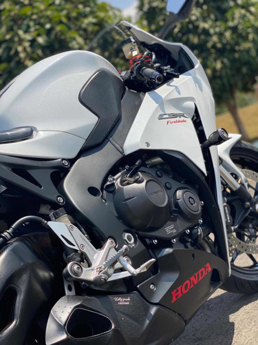Honda Moto Cbr 1000rr Fireblade Branco Pérola Manual/chave