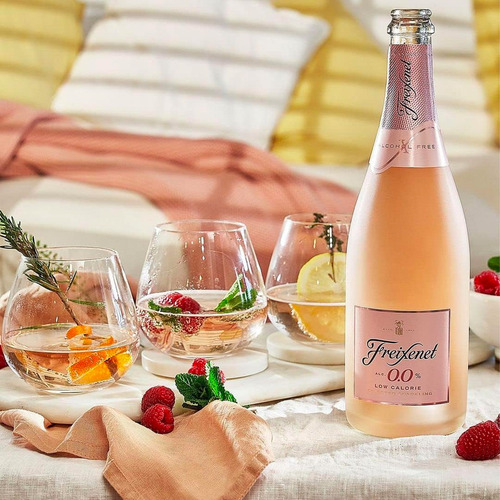 Pack De 4 Vino Espumoso Freixenet Sparkling Sin Alcohol Rosé
