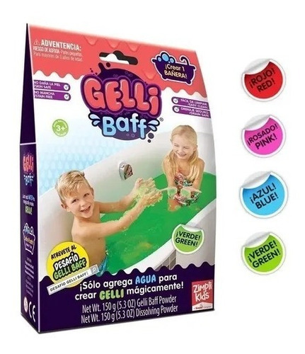 Gelli Baff 150grs Varios Colores Como Smile Oferta Original