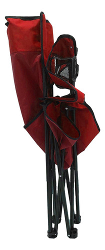 Silla Director Plegable Outdoors Professional Art. 1003 Color Rojo