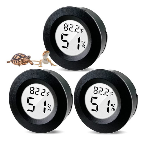 3-pack Mini Hygrometer Thermometer Meter Digital Lcd Moni...