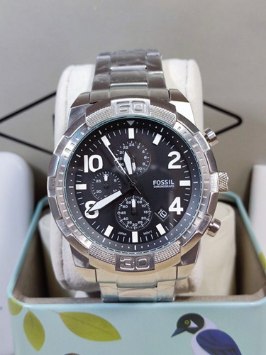 New Reloj De Pulsera Fossil Bronson Fs5710 Análogo For
