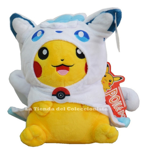 Pokemon Peluche Pikachu Grande Con Capa