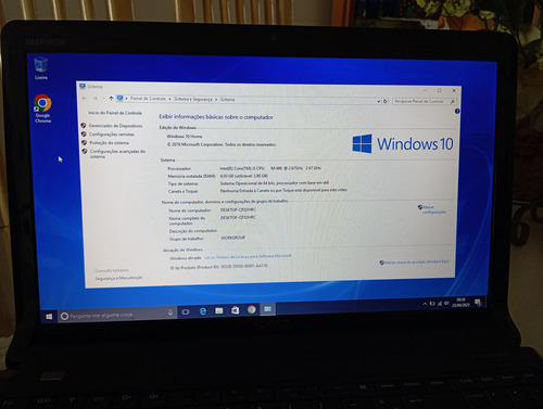 Notebook Dell 1564 Intel Core I5,4gb,500gb,conservado Preto (Usado)