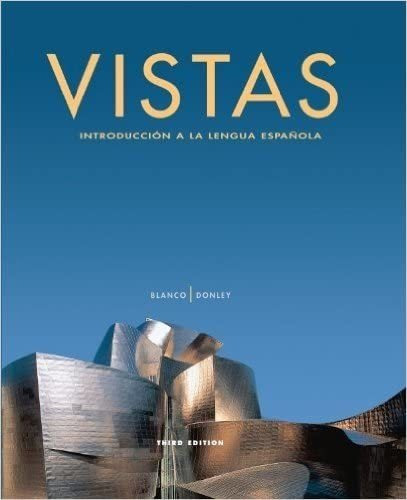 Libro: Vistas: Introduccion A Lengua Espanola - Student E&..