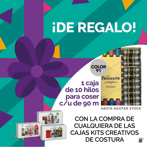 Imagen 4 de 10 de Caja Kit Creativo Ropita P/ Muñecas Costura Práctica+ Telas