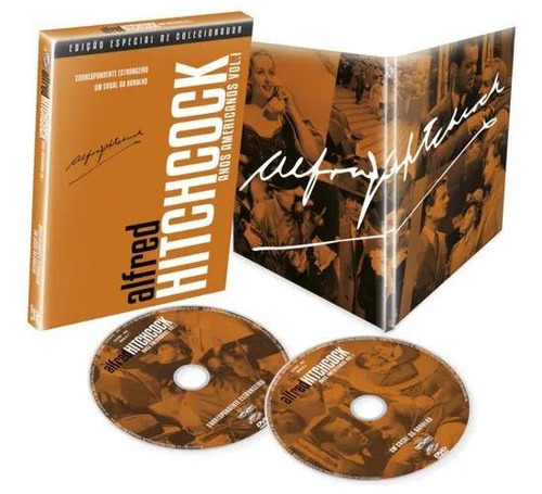 Box Dvd Alfred Hitchcock Primeiros Anos Americanos Volume 1