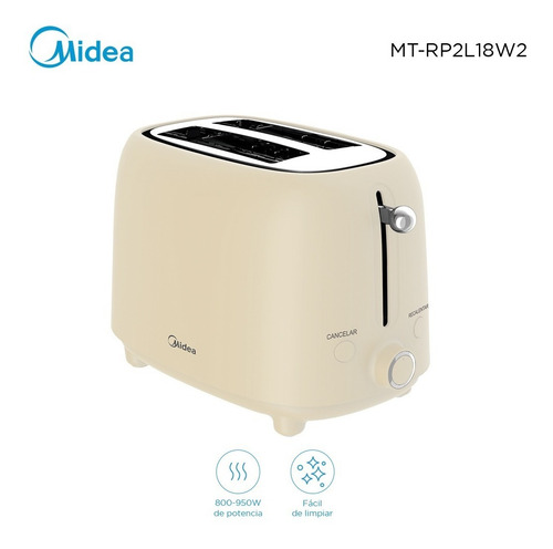 Tostadora Midea Mt-rp2l18w2