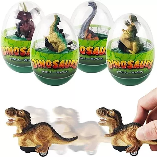 Paquete De 6 Huevos Gigantes Rellenos Con Dinosaurios