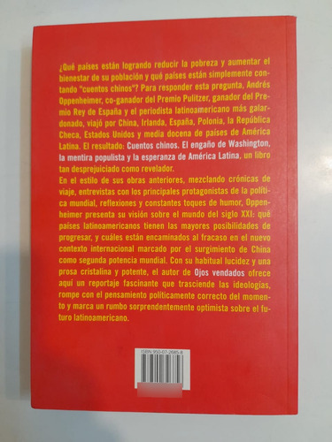 Cuentos Chinos - Andrés Oppenheimer. Editorial Sudamericana (Usado)