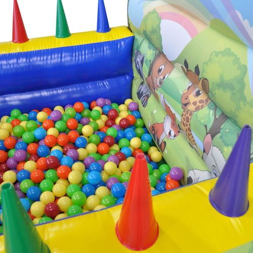 Piscina De Bolinhas Baby Zoo Com Motor Soprador