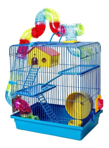 Gaiola Para Hamster Labirinto 3 Andares Completa Promoção