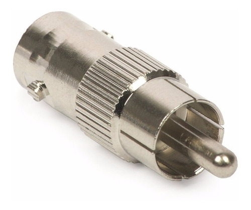 Adaptador Copla Video Bnc-rca Conector Bnc Hembra Rca Macho