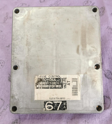 Computadora De Motor Toyota Echo 2001-2000 1.5l 89661-52674 (Usado)