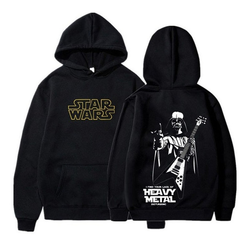 Buzo Star Wars Buso - Hoddie Darth Vader Heavy Metal