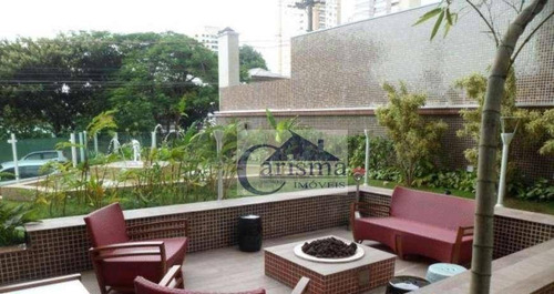 Imagem 9 de 18 de Apartamento Com 5 Dormitórios, Sendo 3 Suítes, À Venda, 408 M² Por R$ 2.500.000 - Jardim - Santo André/sp - Ap4041