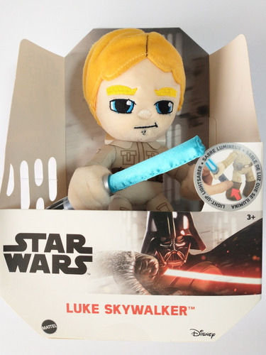 Luke Skywalker Figura Imperio Contraataca Star Wars Con Luz