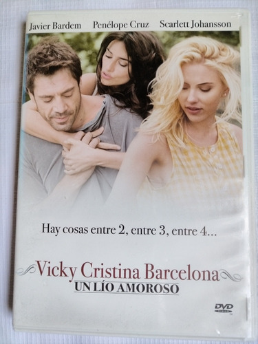 Un Lio Amoroso Vicky Cristina Barcelona Película Dvd Origina