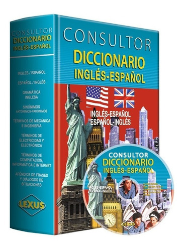 Diccionario De Inglés / Español Consultor + Cd-rom Tapa Dura