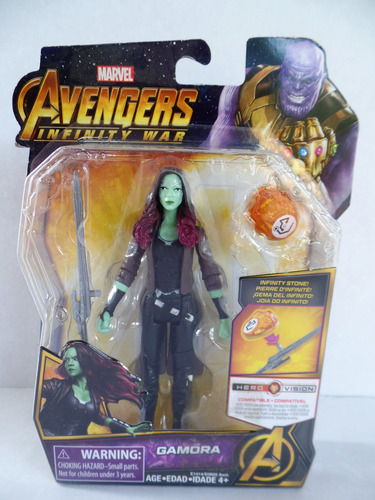 Marvel Avengers Hero Vision Gamora Joia Do Infinito - Hasbro