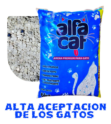Alfa Cat Arena Para Gato Premium 6 Kg