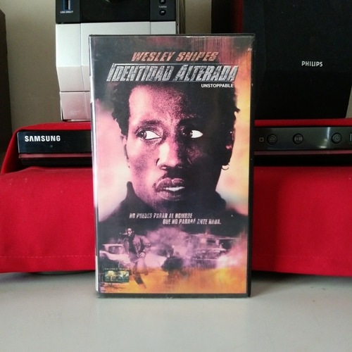 Wesley Snipes Identidad Alterada (unstoppable) Cassette Vhs