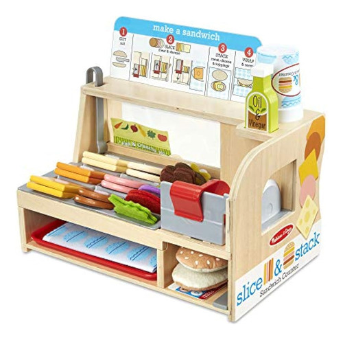 Sandwichera Melissa Y Doug Rebanada Y Pila