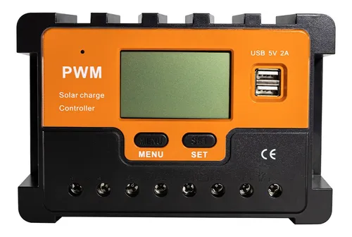 comprar Regulador De Carga Para Paneles Solares Pwm 60a 12v 24v