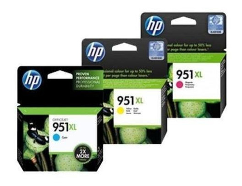 Cartucho Ink Jet Hp 951 Xl Larga Duracion Color