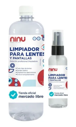 Líquido Limpiador De Lentes 3 X 59 Ml / 3 X 2 Fl Oz Botes Para Gafas