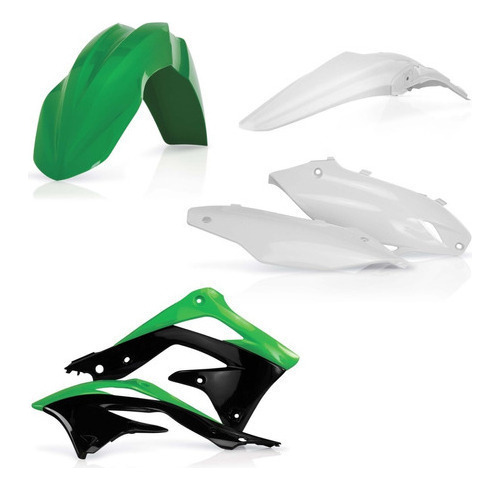 Kit Plasticos Acerbis Cachas Kawasaki Kxf 450 13 16 Rider