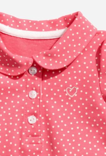 Chomba H&m Bebe Nena Pique Algodon 6/9 Meses