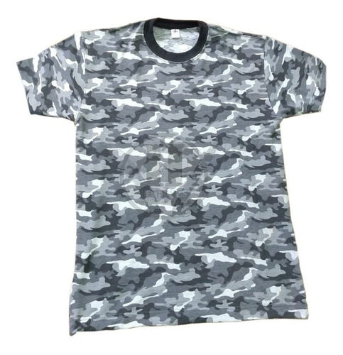 Remera Tactica Camuflada Algodon Urbano Gad Manga Corta Mut