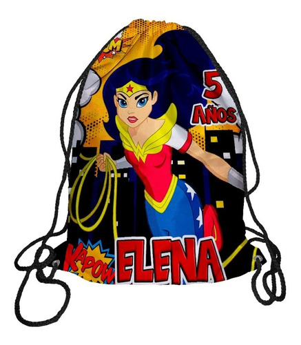 40 Pz Dulceros Personalizado Fiestas Super Herogirls!!