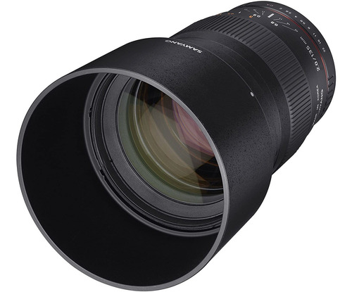 Teleobjetivo Samyang 135 Mm F / 2.0 Ed Umc Para Slr Canon...