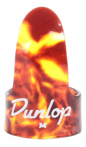 Púas Uñero Dedal Shell Tamaño M Pack X4 Jim Dunlop 9010r