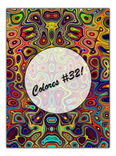 Colores #32! Lámina Decoupage Autoadhesiva 30 X 42 Cm