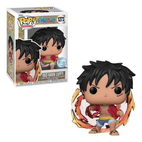 Funko Pop! One Piece Red Hawk Luffy 1273 Exclusivo Original