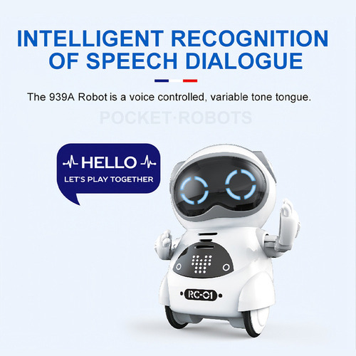Robot Rc De Bolsillo Que Habla, Diálogo Interactivo Y Recono
