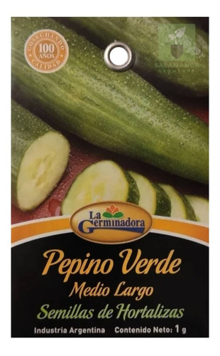 Semillas De Pepino Verde Hortalizas La Germinadora Salamanca