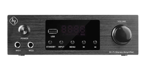 Receiver Hs Micro + Parlantes Bookshelf