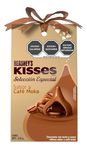 Kisses Chocolates Selección Especial Sabor Café Moka 120g