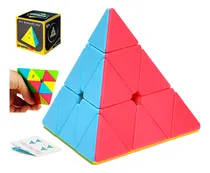 Comprar Cubo Pyraminx 3x3 Piramide Stickerless Qiyi Toys Original 