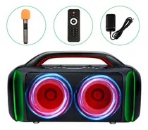Comprar Bocinas Portatil Inalámbricas Recargables Led Audio Bafles