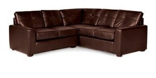 Dmuebles Seccional Rizzoli Ultracuero Chocolate+envio Gratis