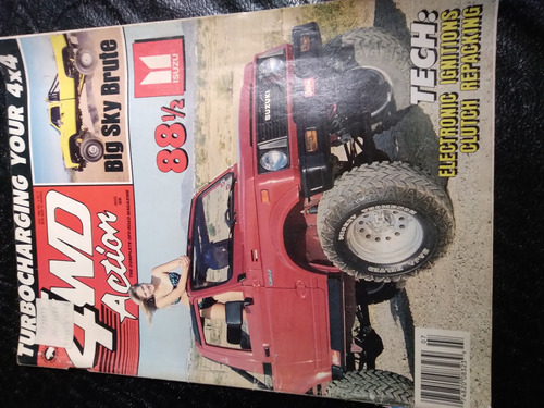 Revista Importada 4wd Action Isuzu Y Susuki 1988