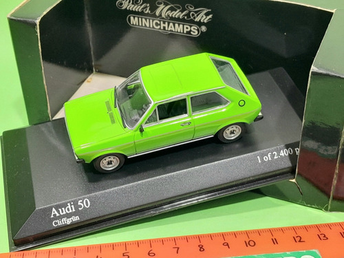 Minichamps 1/43 Audi 50 Verde 1975 . Espectacular!!