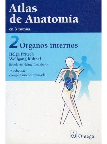 ATLAS DE ANATOMIA, TOMO 2, N/ED., de PLATZER, LEONHARDT, KAHLE.. Editorial Omega, tapa blanda en español
