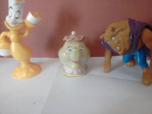 Colección De La Bella Y La Bestia  De Mcdonalds 1998