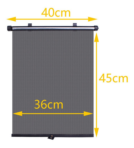 Imagen 3 de 7 de 2 Parasoles Para Ventana Trasera Del Coche.